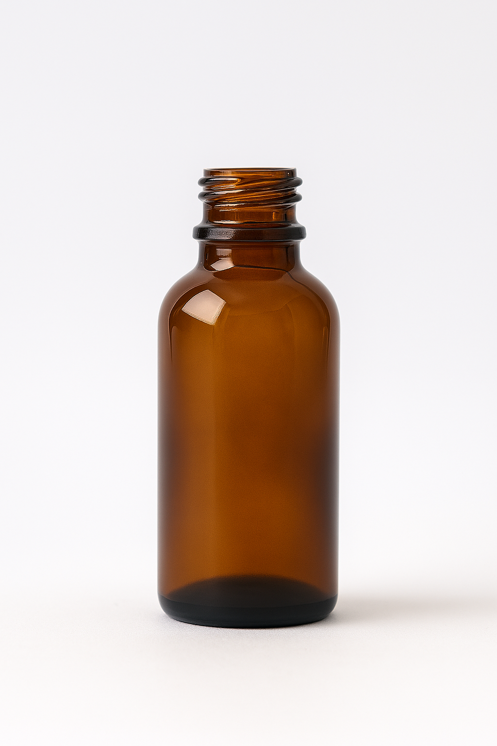 50ml Round Amber Bottles – Carton of 88 (No Caps Included)