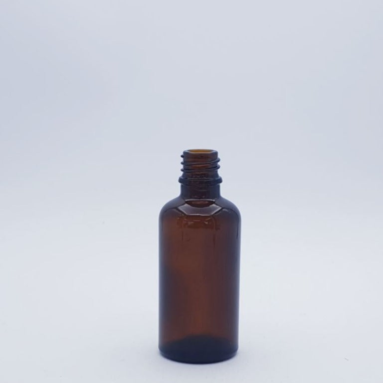 50ml Round Amber Nasal Spray Bottle - 88 Bottles and Sprays Per Carton