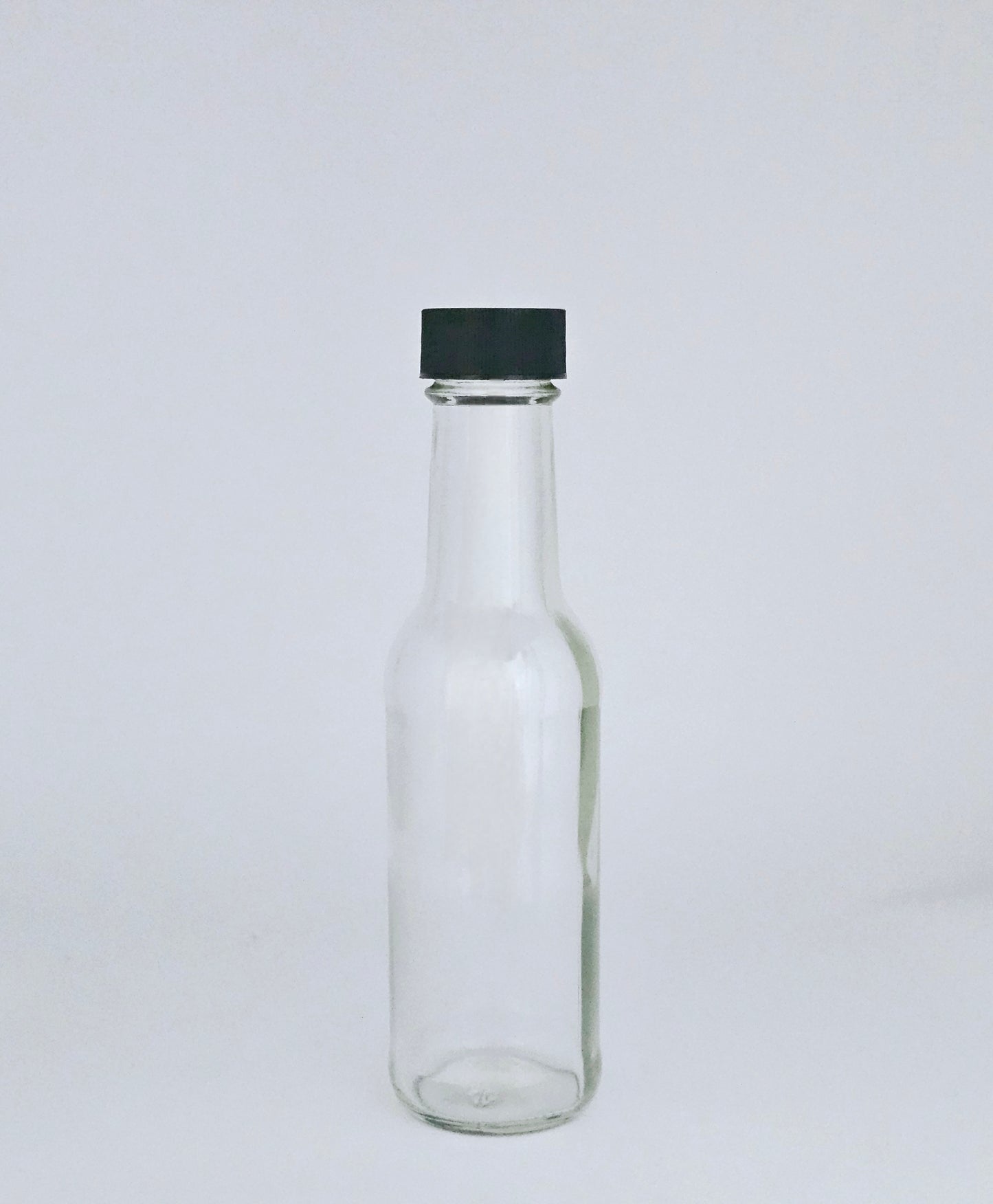 150ml Round Condiment Glass Bottle W/Lid - 56 Bottles and Caps Per Carton - $1.20c Bottle/Cap combo