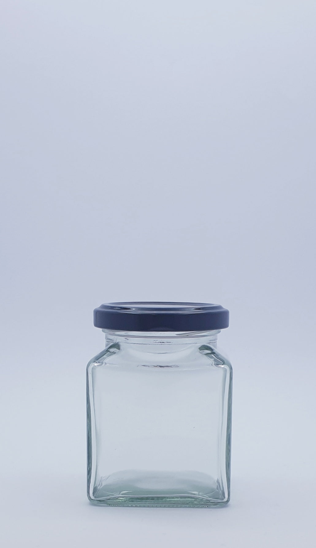 190ml Square Glass Jar 58mm Twist Cap - 48 Jars and Lids Per Carton - Unit Cost $1.48c Each (Jar/Lidcombo)