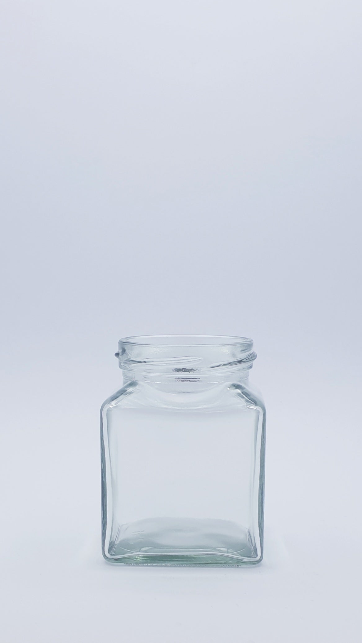 190ml Square Glass Jar 58mm Twist Cap - 48 Jars and Lids Per Carton - Unit Cost $1.48c Each (Jar/Lidcombo)