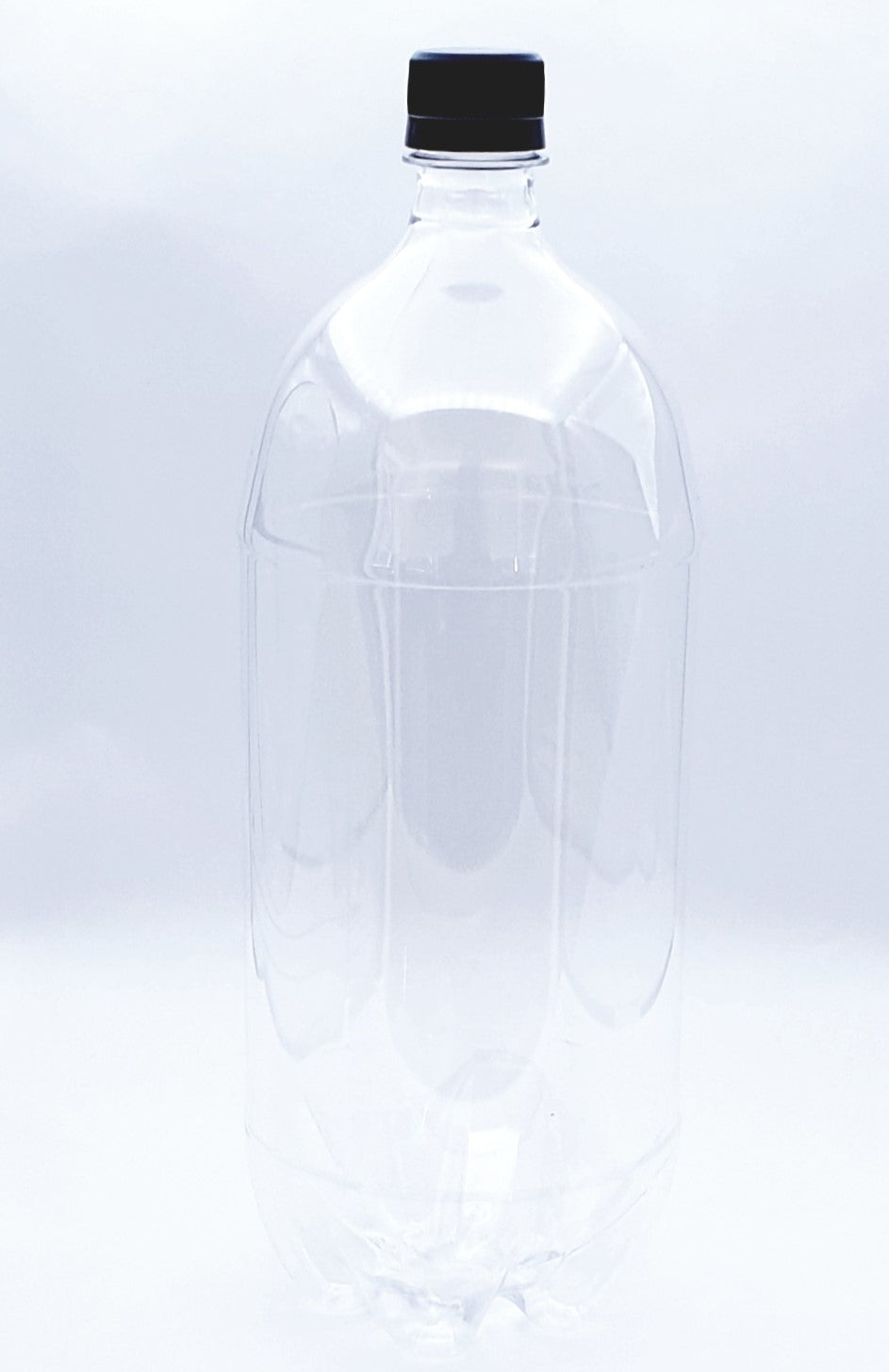 2 Litre Clear TE Rigger Bottle - 15 Bottles and White Caps Per Carton - Unit Cost $1.04 each (Bottle/Lidcombo)