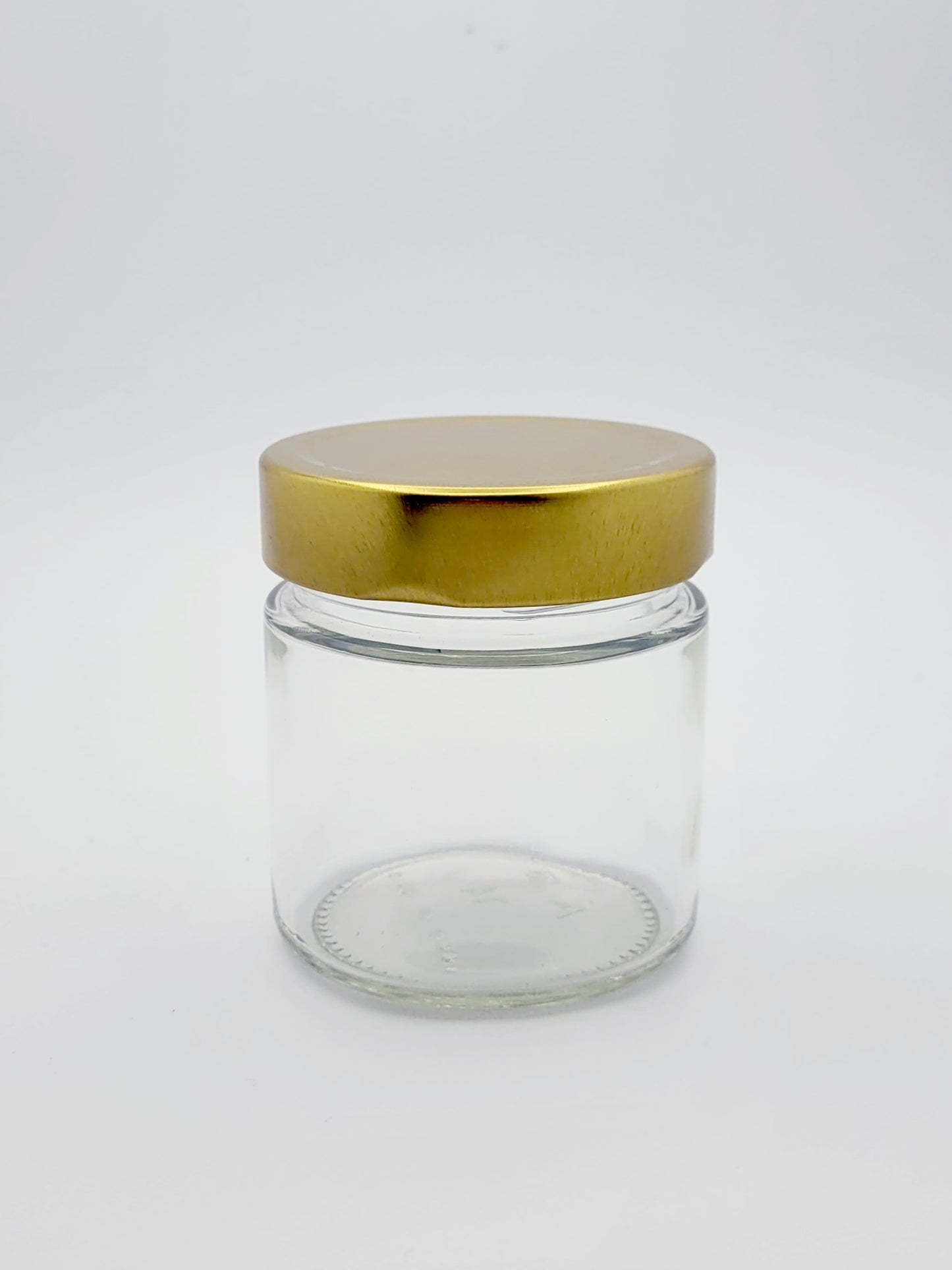 212ml Round Ergo Glass Jar W/Lid - 72 Jars and Lids Per Carton -Unit Cost -$1.26 Each (Jar/Lidcombo)