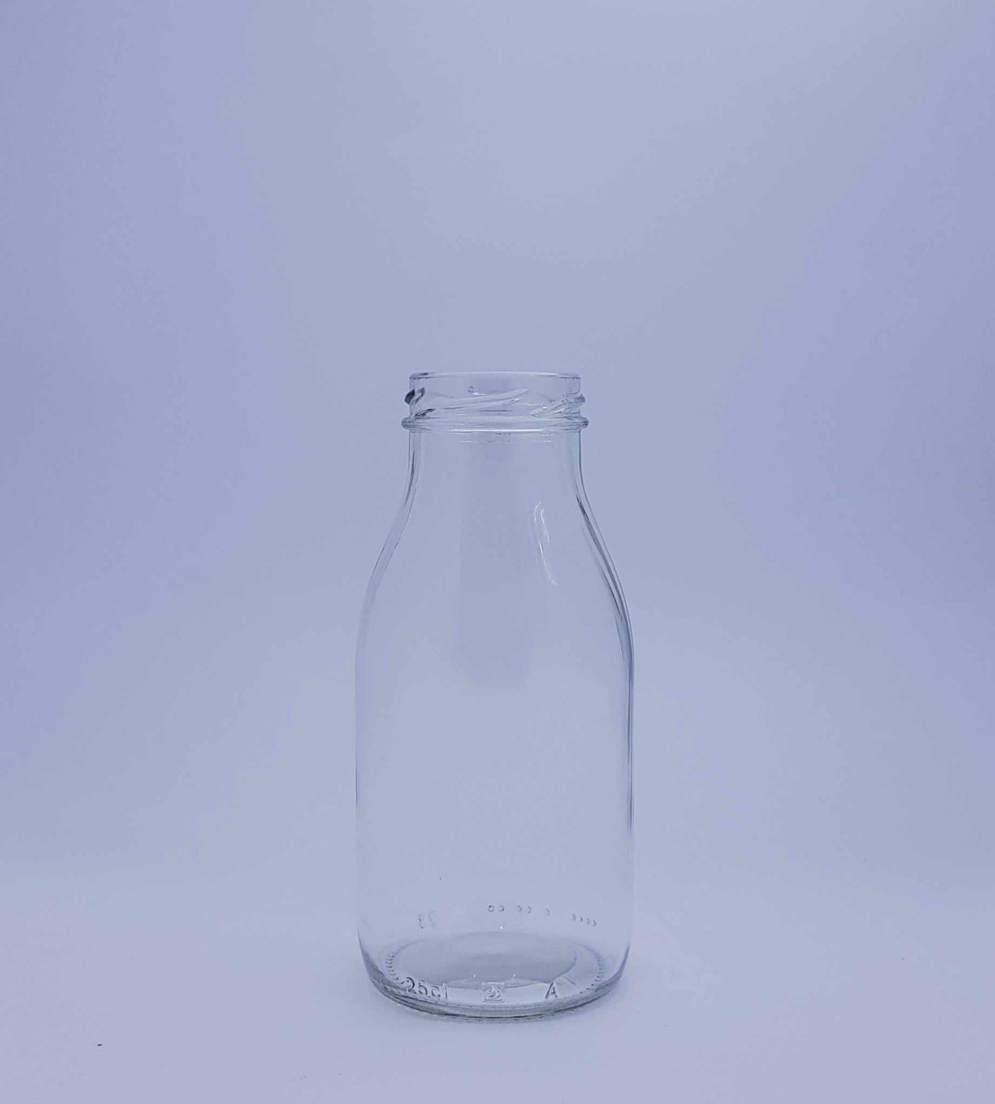 250ml Juice bottle round clear without cap
